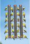 Songbird Essentials Copper Finches Favorite 3-Tube Design Finch Bird Feeder
