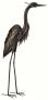 Regal Art & Gift Bronze Heron - 45 inch