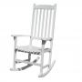 Merry Products Traditional Rocking Chair, White