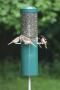 Bird's Choice Squirrel Proof Classic Bird Feeder with Pole and Squirrel Baffle