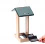 Bird's Choice Recycled Plastic Bluejay Feeder with Green Roof
