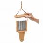 Bird's Choice Spruce Creek Collection, Tail Prop Suet Feeder In Natural Teak Recycled Plastic