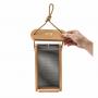 Bird's Choice Spruce Creek Collection, Tall Finch Feeder In Natural Teak Recycled Plastic