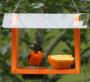 Bird's Choice "Green Solutions" Orange Recycled Plastic Oriole Bird Feeder