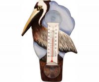 Bobbo Brown Pelican Thermometer Small