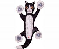 Bobbo Black/White Cat Climb Thermometer Small