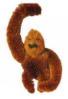 Brushart Orangutan Ornament