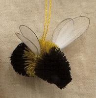 Brushart Bumble Bee Ornament