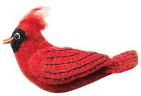 DZI Handmade Designs Cardinal Woolie Ornament