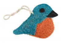 Loofah Art Bluebird