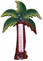 Songbird Essentials Palm Tree Small Window Thermometer
