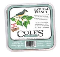 Cole's Wild Bird Products Natural Peanut Suet Cake