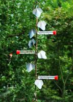 Songbird Essentials 22 inch Copper Ivy Plant Hanger with 3 Hummer Stations Hummingbird Bird Feeder 