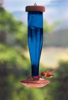Schrodt Cobalt Blue Lantern Hummingbird Bird Feeder 
