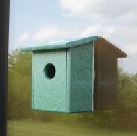 Songbird Essentials Recycled Plastic Nest View Window Bird House