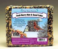 Pine Tree Farms 2.5 Pound Fruit, Berry, Nut Seed Cake