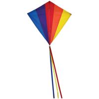 In The Breeze Diamond Kite 30" - Rainbow