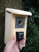 Birdhouse Spy Cam Backyard Birdhouse With Hawk Eye HD Installed
