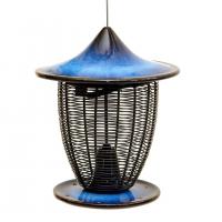Byer of Maine Pagoda Bird Feeder - Cobalt Blue