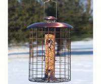Woodlink Audubon Series Coppertop Caged 6-Port Seed Bird Feeder