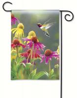 Magnet Works Hummingbird Heaven Garden Flag