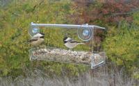 Songbird Essentials Clear View Open Diner Window Bird Feeder