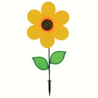 In The Breeze 12 inch Sunflower Spinner with Leaves