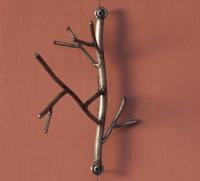 Ancient Graffiti Twig Wire Hook With Hardware