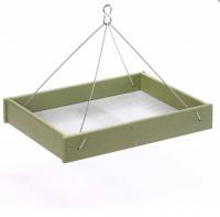 Bird's Choice "Green Solutions" Recycled Plastic Large Hanging Tray Bird Feeder