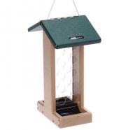 Bird's Choice Recycled Plastic Bluejay Feeder with Green Roof
