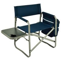 Picnic at Ascot Folding Directors Chair with Table & Removable Cooler - Navy