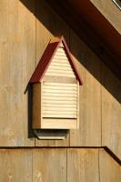 Heartwood Bat Lodge Bat House, Natural Cypress with Redwood Roof