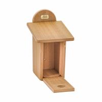 Bird's Choice Spruce Creek Collection, Bluebird House In Natural Teak Recycled Plastic