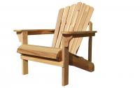 Riverside Adirondack Chair, Western Red Cedar