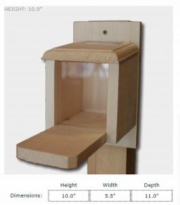Squirrel Houses & Feeders by Coveside Conservation Products